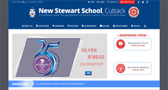 Desktop Screenshot of newstewartschoolctc.in