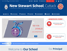 Tablet Screenshot of newstewartschoolctc.in